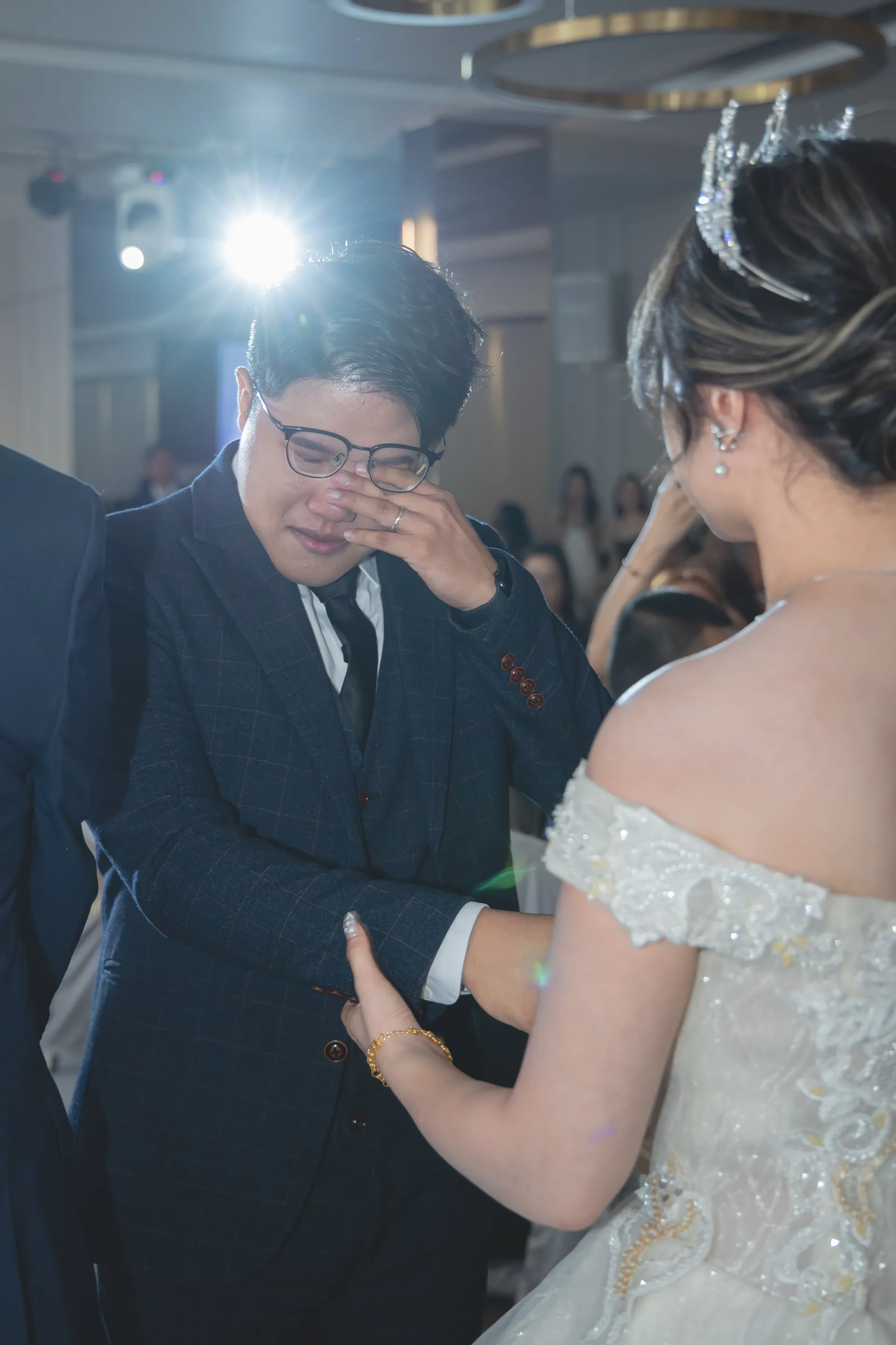 An emotional exchange of vows 1